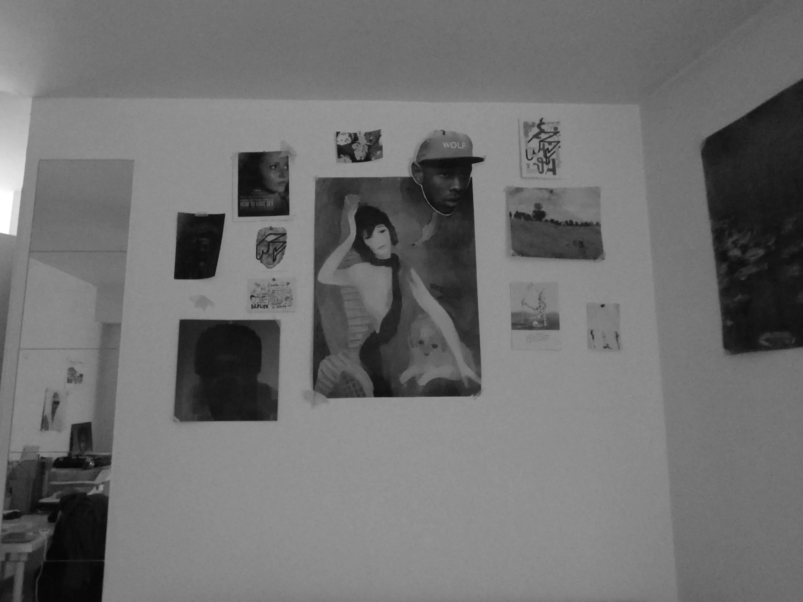 Posters on Wall